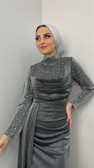 6706 C Bayan Abiye Elbise