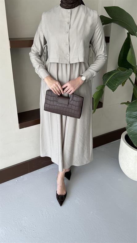 8349 H Bayan Elbise-Taş