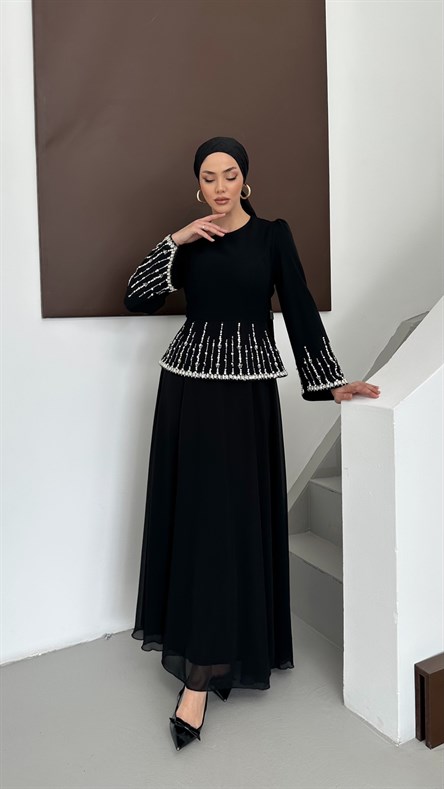 855 G Sahra Abiye-Siyah