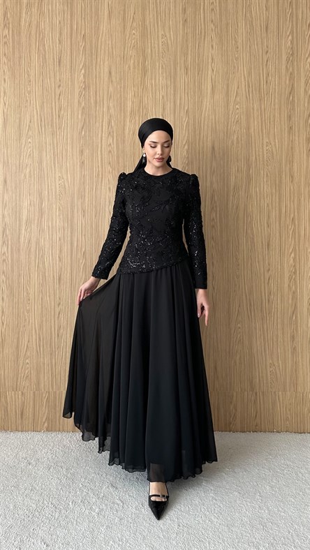 861 F Sahra Abiye-Siyah