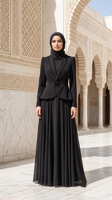 887 F Miray Abiye-Siyah