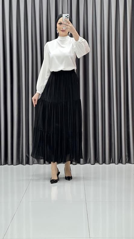 9092 Y Bayan Etek-Siyah