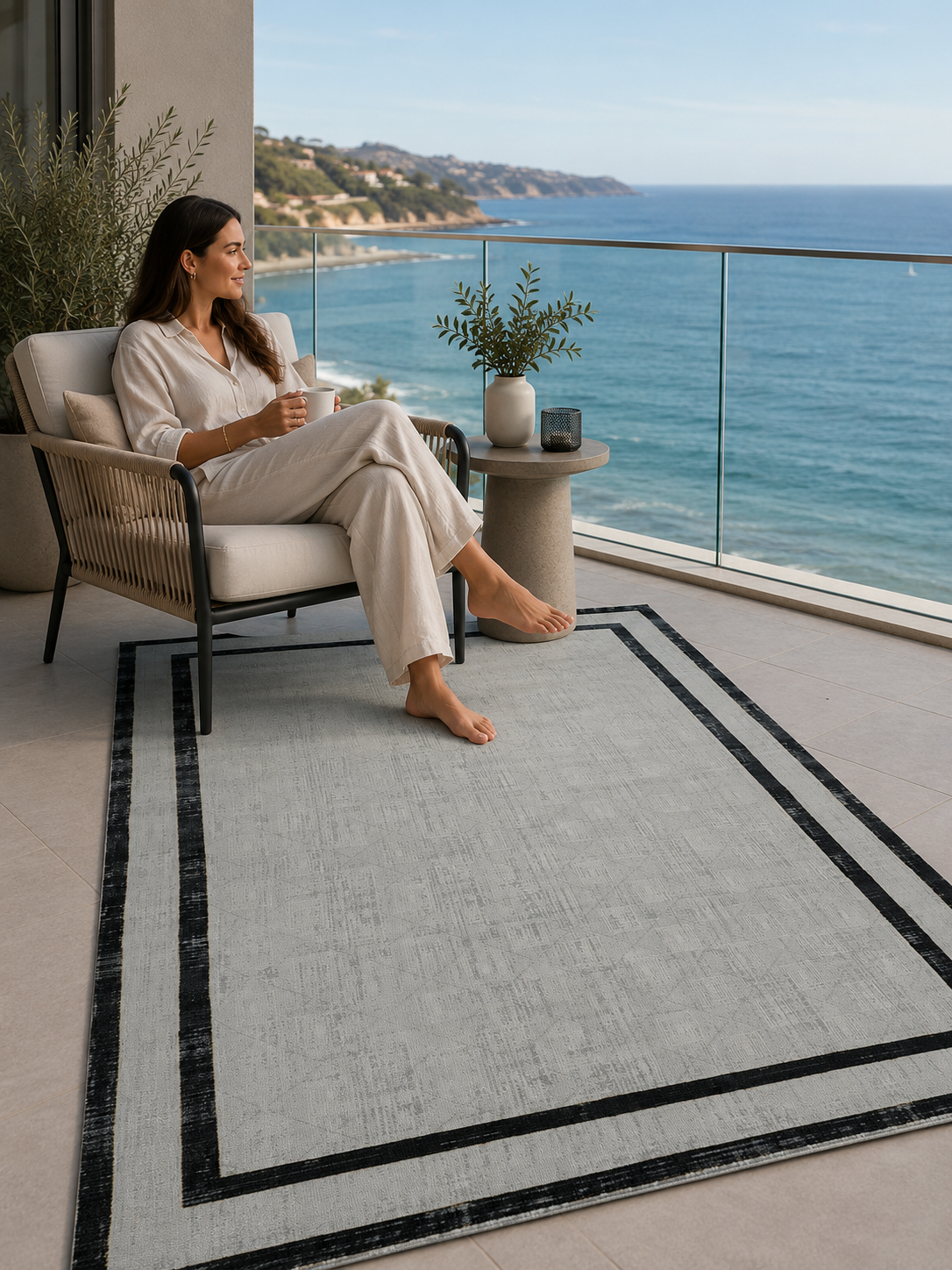 AGAH KF453 GRİ (ÇERÇEVELİ)