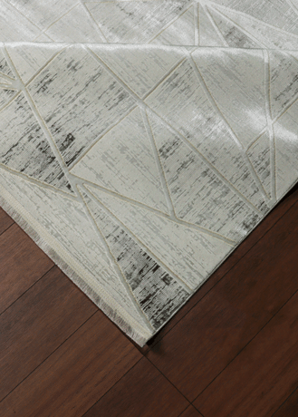AGAH KF456 GRİ ÜÇGEN DESEN