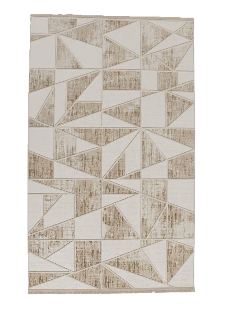 AGAH KF456 GRİ ÜÇGEN DESEN