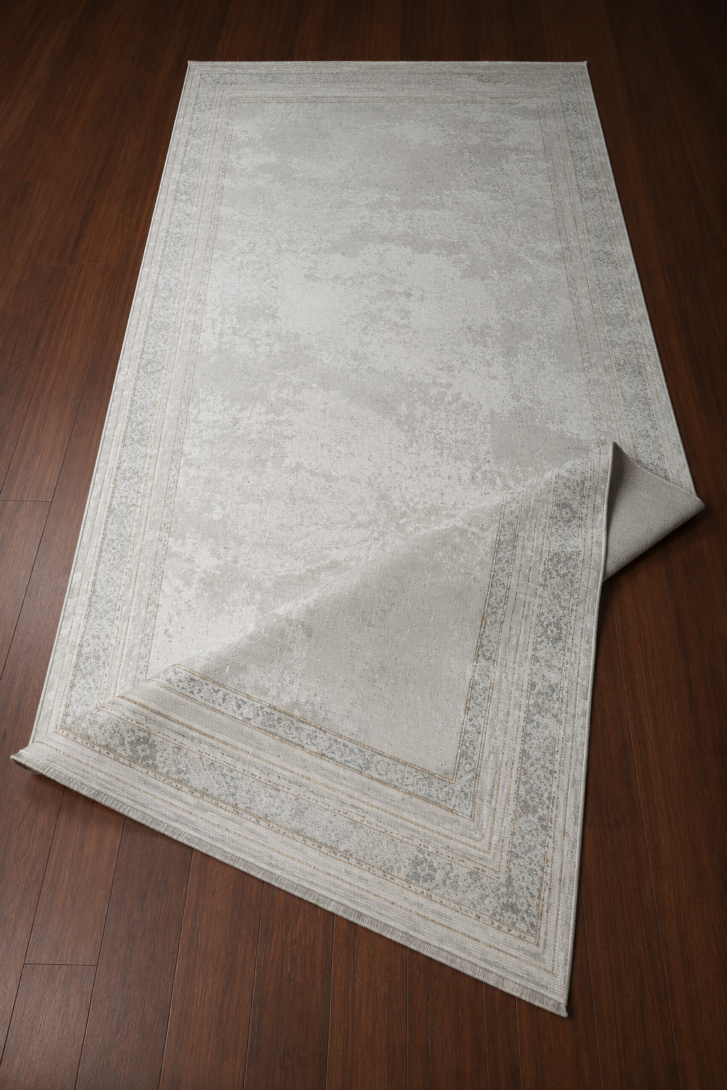 AGAH KF470 GRİ (ETNİK BORDÜRLÜ)