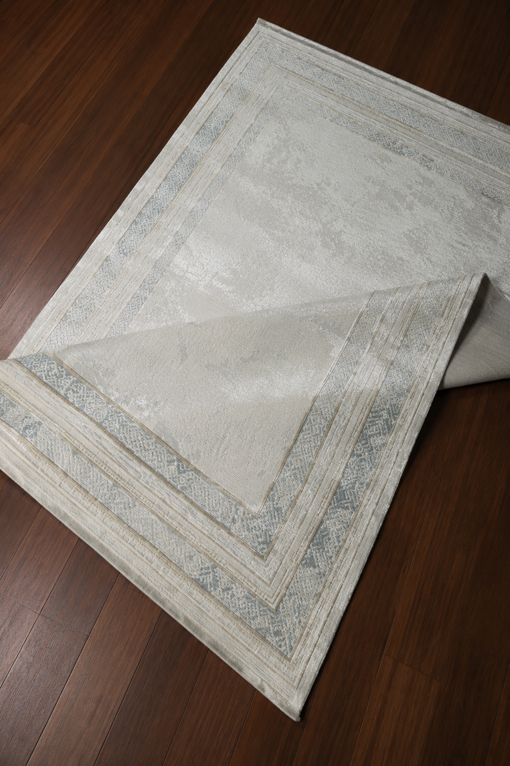 AGAH KF470 GRİ-MAVİ (ETNİK BORDÜRLÜ)