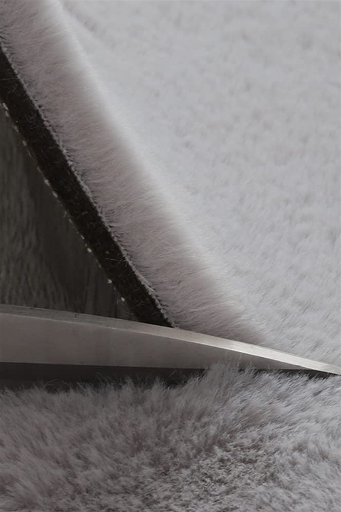 Antrasit Ayıcık Şekilli Peluş Halı