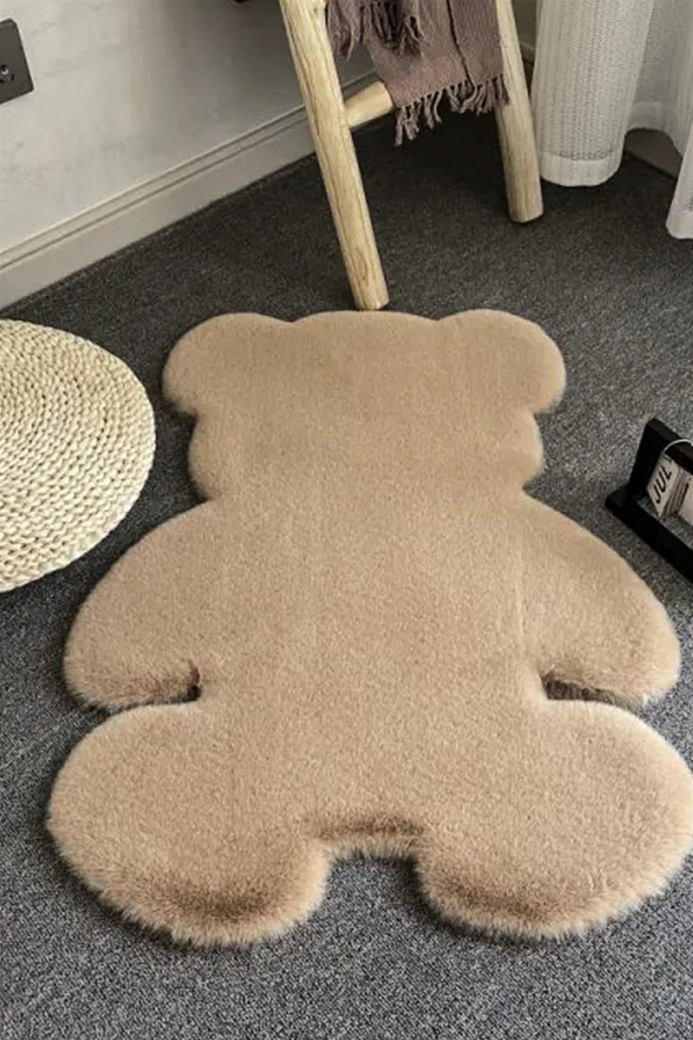 Vizon Ayıcık Şekilli Peluş Halı