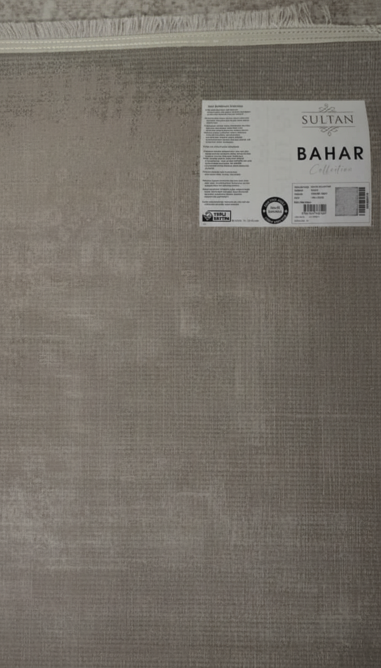 BAHAR Serisi Krem Gri Yumuşak Geçişli Modern Desenli Halı | BT370