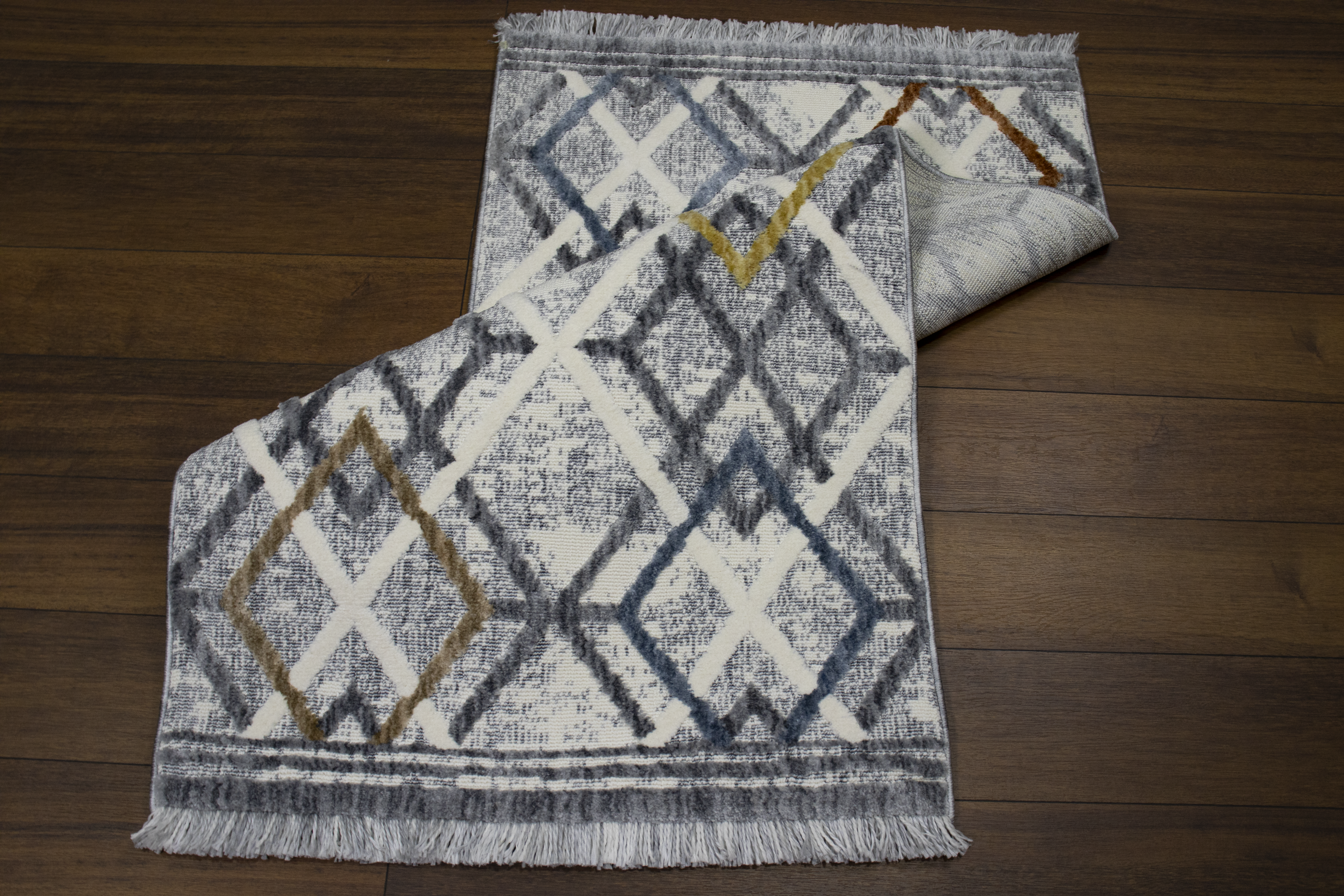 Bubble Color İskandinav Desenli Makine Dokuma Taban Modern Salon Halısı 4022 | Sultan Halı