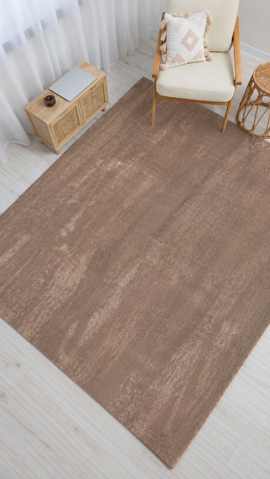 Dream Color Vizon Yumuşak Yüzeyli Kaymaz Makinede Yıkanabilir Halı