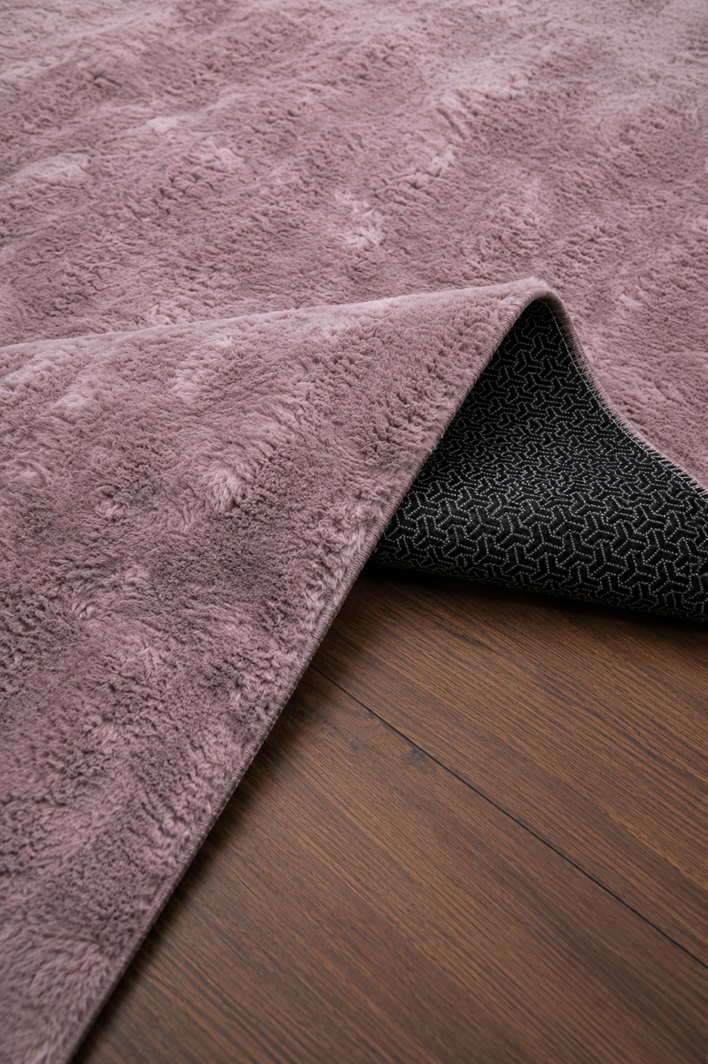 Dream Soft Pembe Yumuşak Yüzeyli Kaymaz Makinede Yıkanabilir Halı