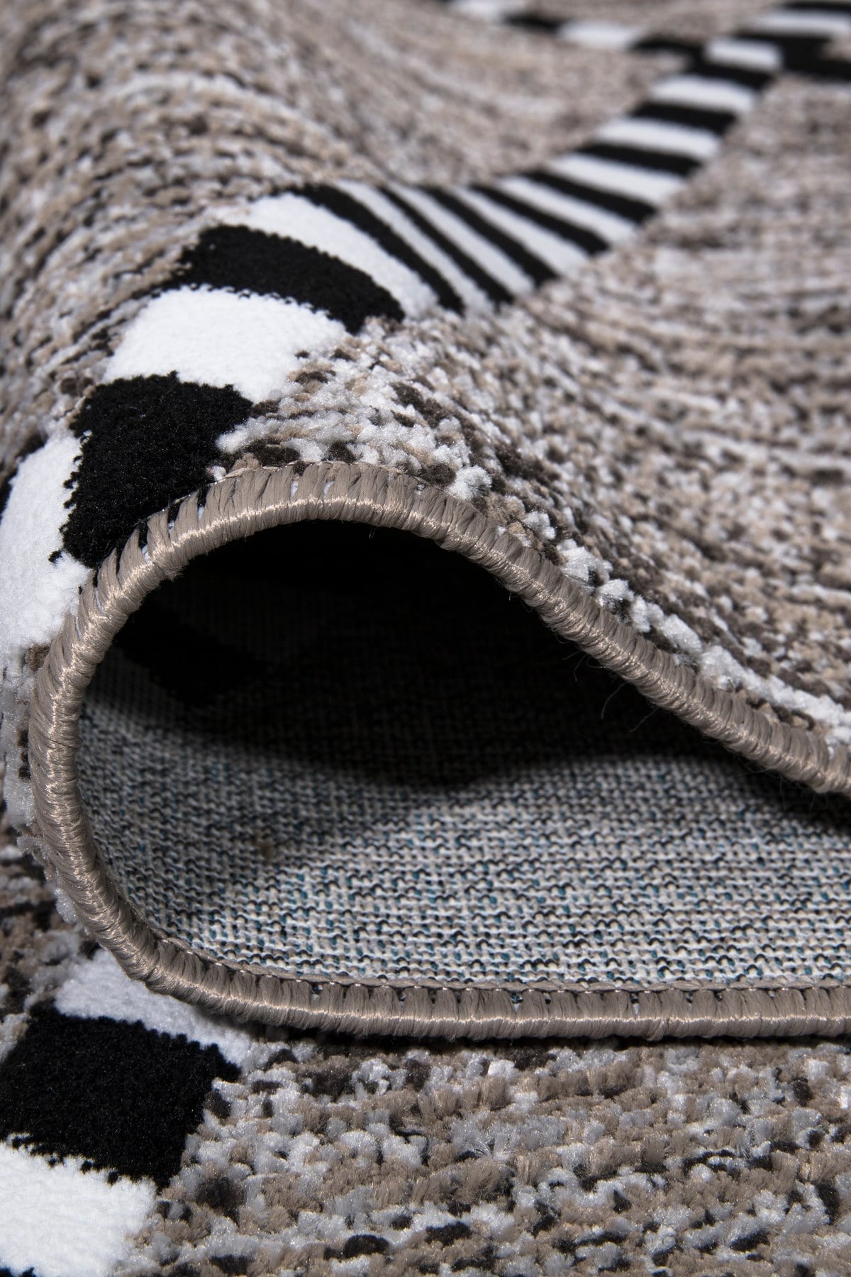 İskandinav Tarzı Bohem Dokuma Taban Halı 516