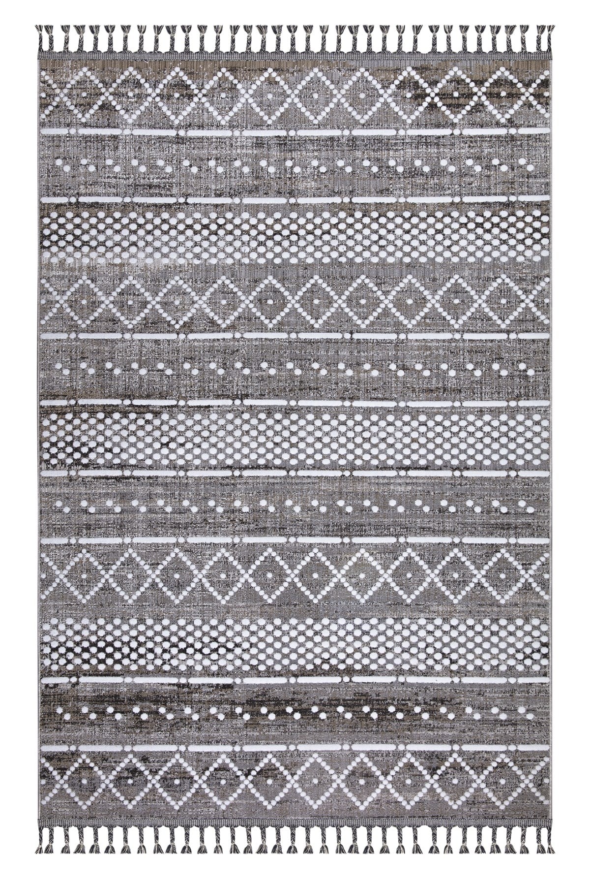 İskandinav Tarzı Bohem Dokuma Taban Halı 524