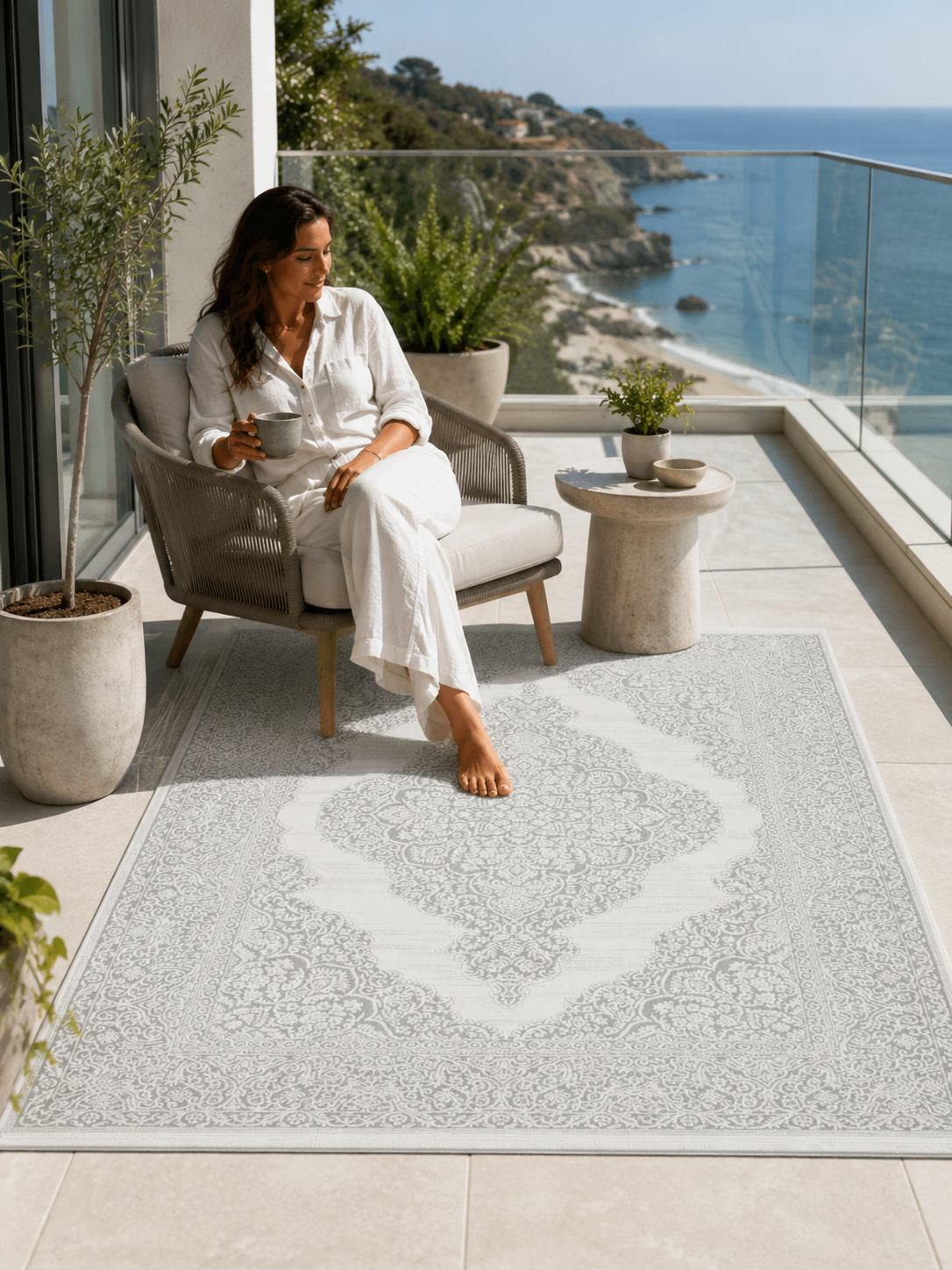 OLYMPİA SF259 CREAM GREY (GÖBEKLİ GENİŞ)