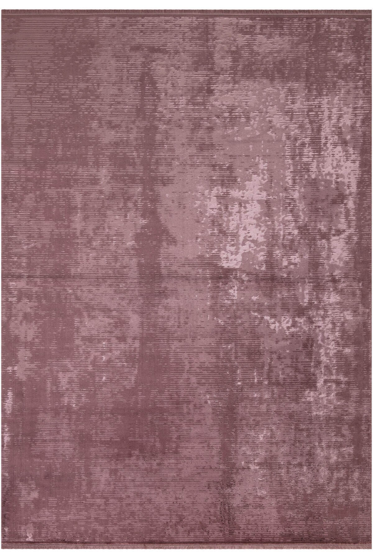 Rose Rengi Vintage Bambu Altı Kaymaz Makine Dokuma Halı