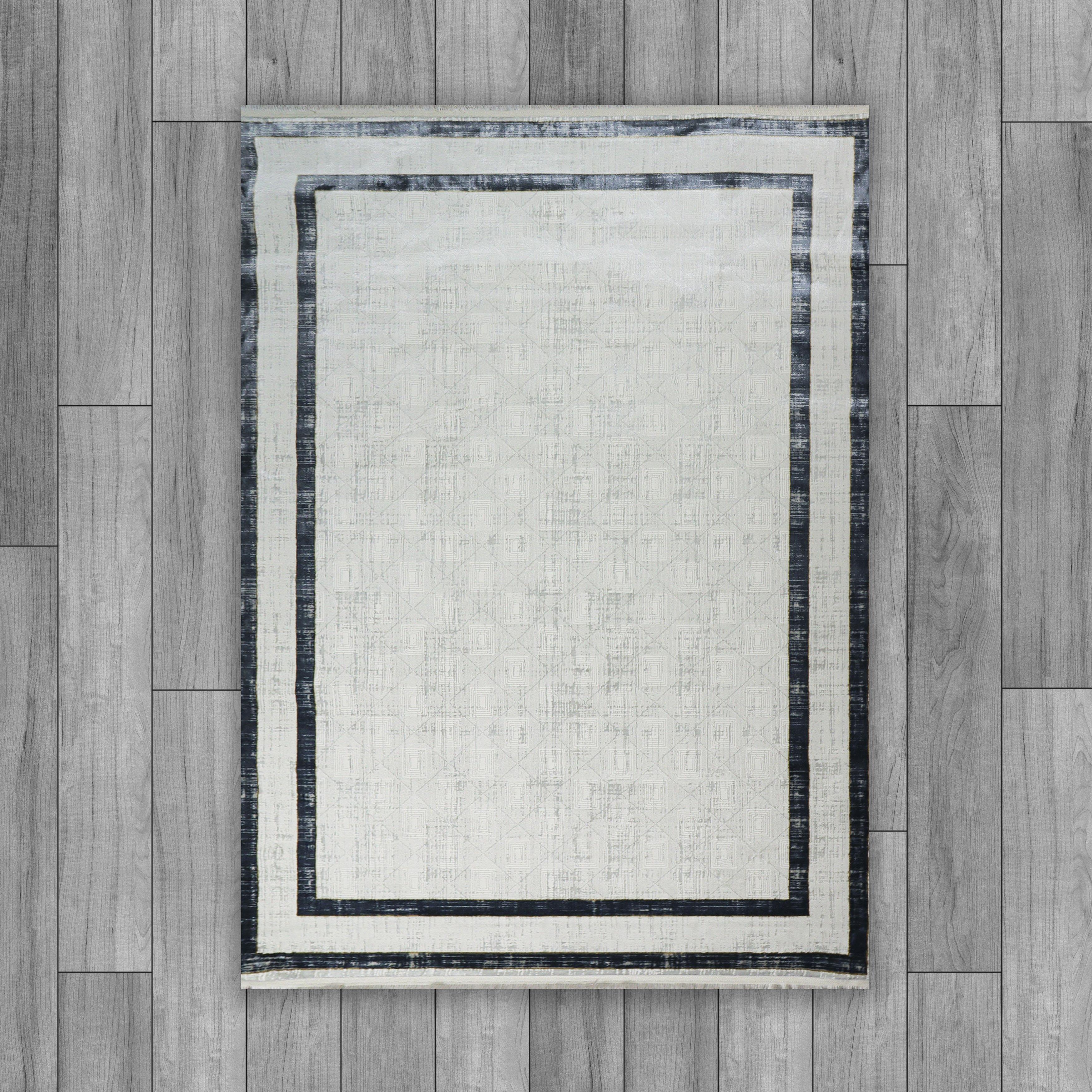 AGAH KF453  GRİ - MAVİ (ÇERÇEVELİ)
