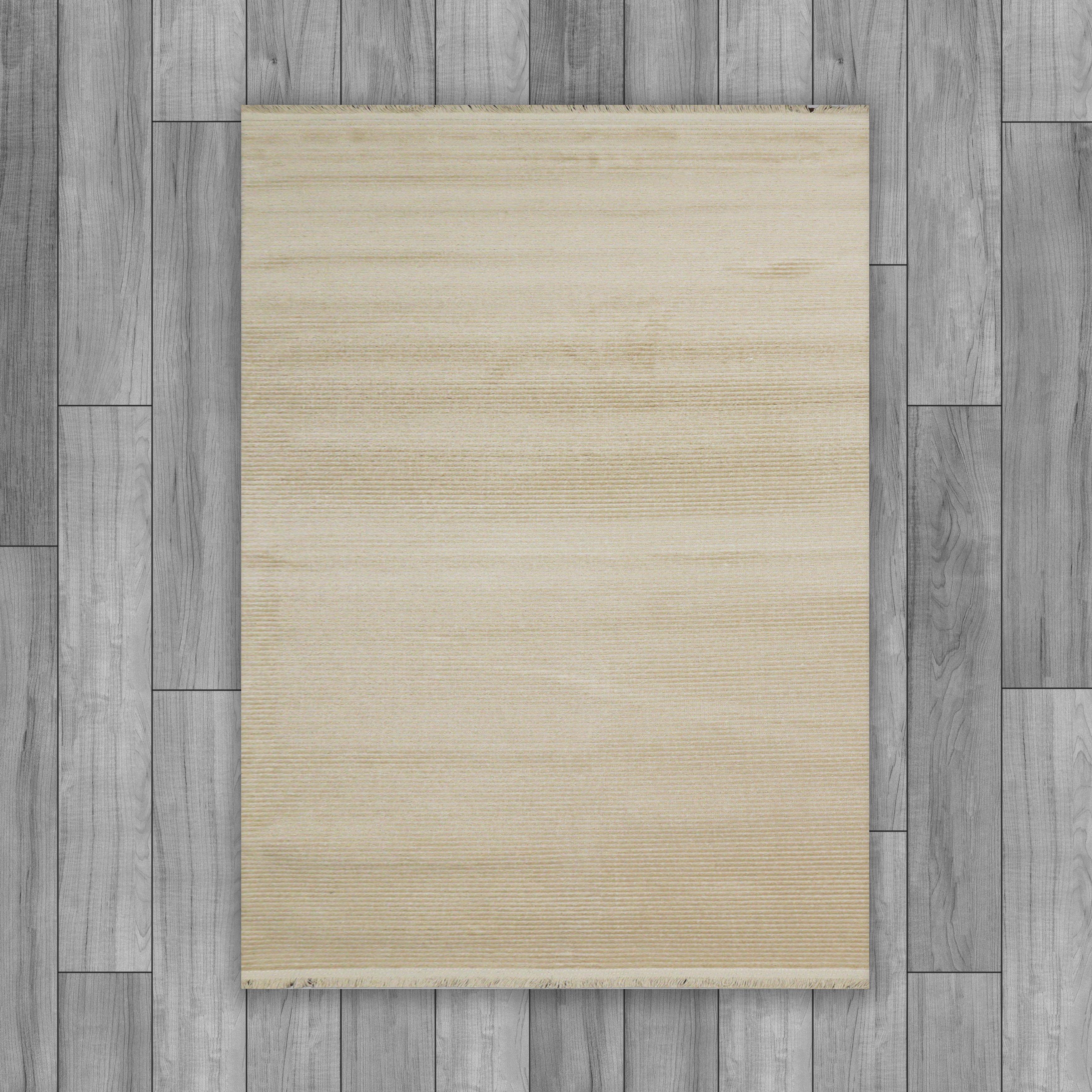 Sultan Asel Kumsal Krem Modern Akrilik Makine Dokuma Salon Halısı - 11521