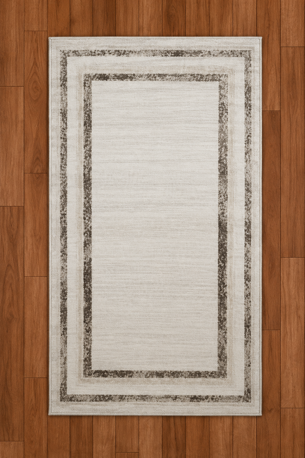 Sultan Serra bordürlü Krem Modern Akrilik Makine Dokuma Salon Halısı - 11310