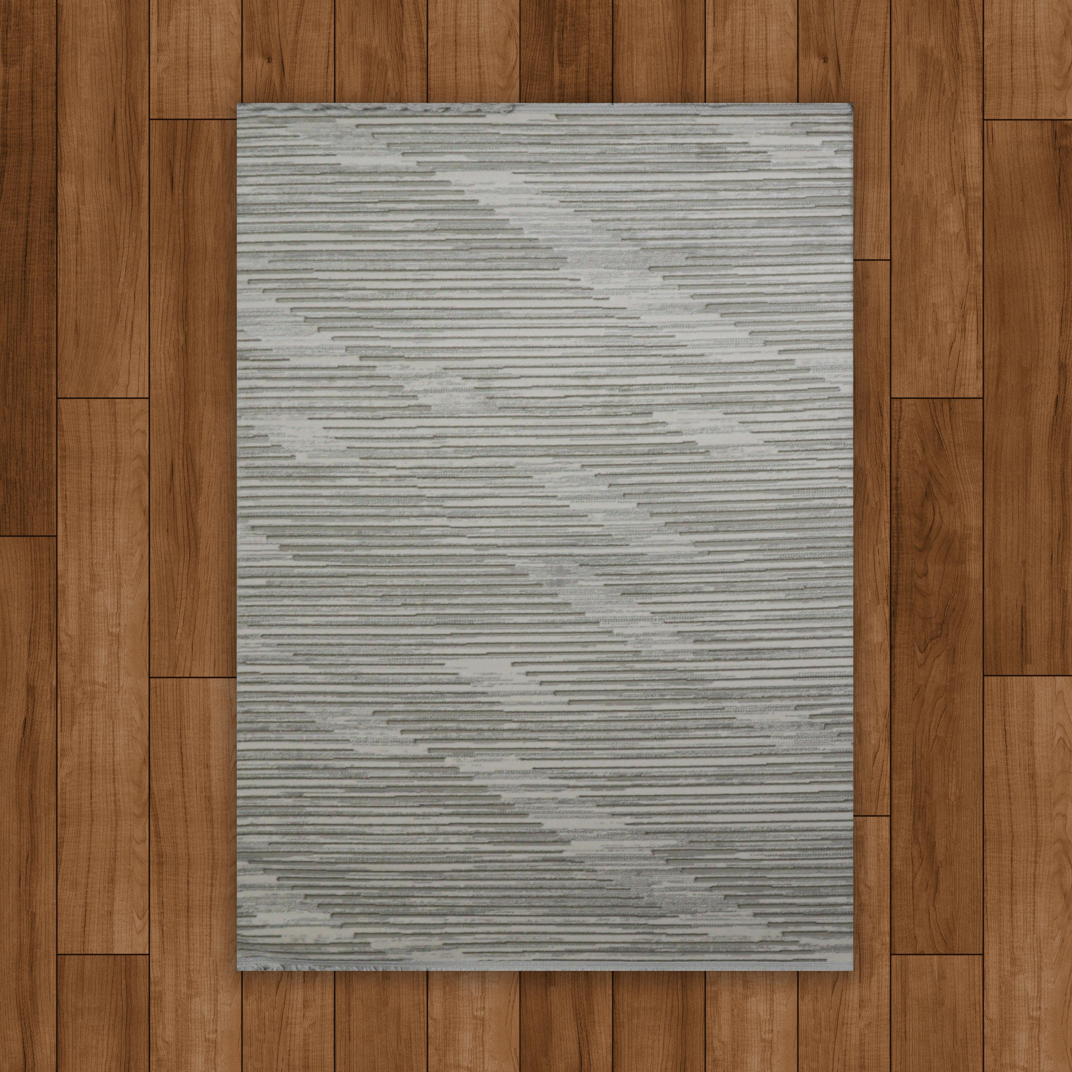 Sultan Serra Gri Klasik Modern Akrilik Makine Dokuma Salon Halısı - 11355