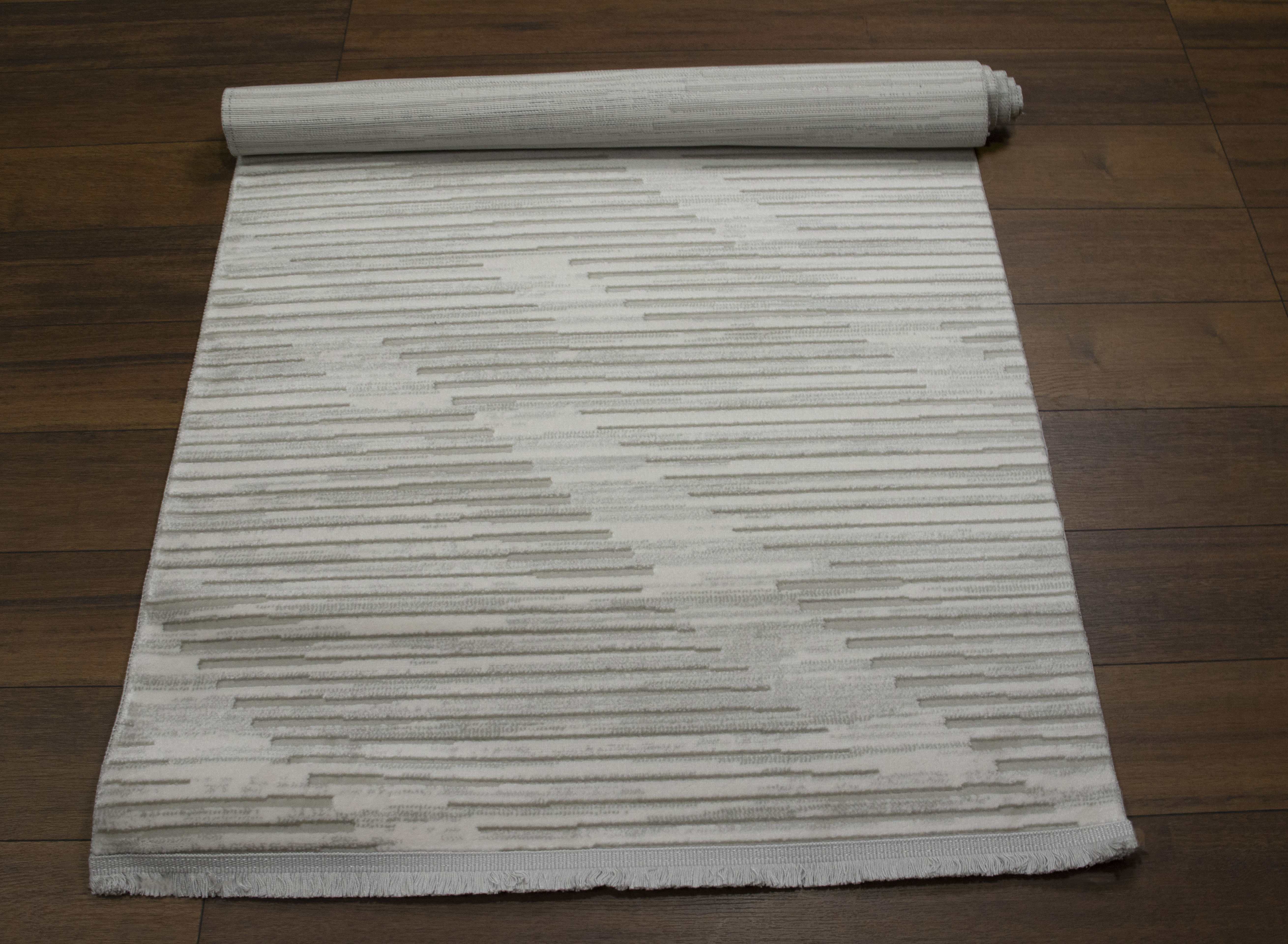 Sultan Serra Gri Klasik Modern Akrilik Makine Dokuma Salon Halısı - 11355