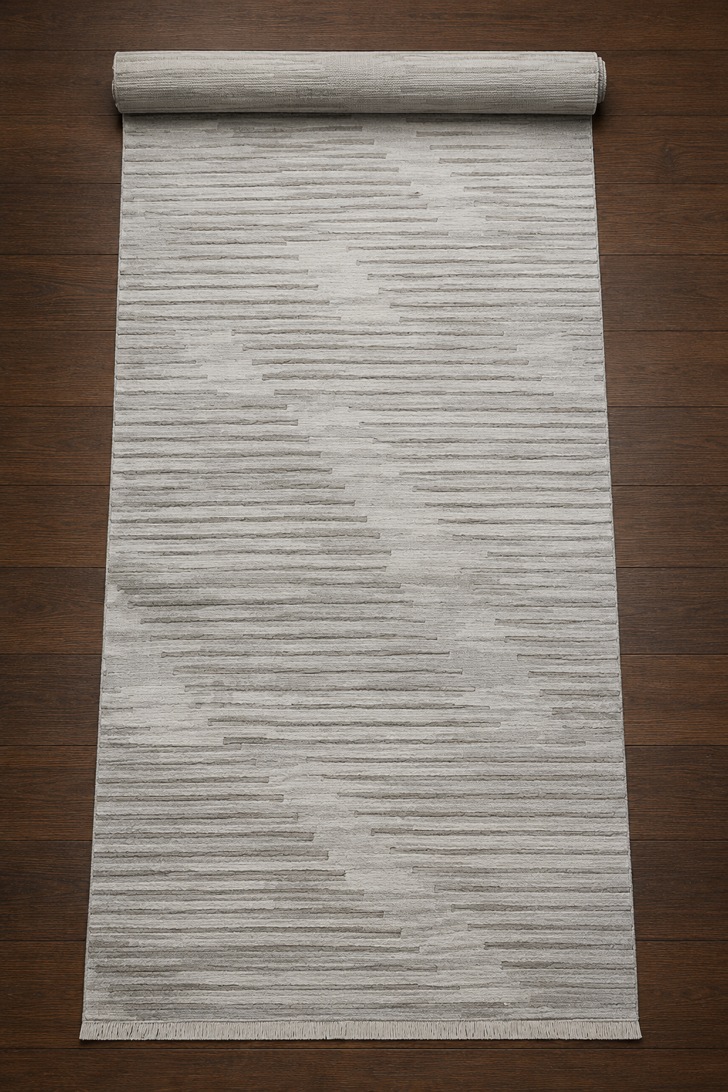 Sultan Serra Gri Klasik Modern Akrilik Makine Dokuma Salon Halısı - 11355