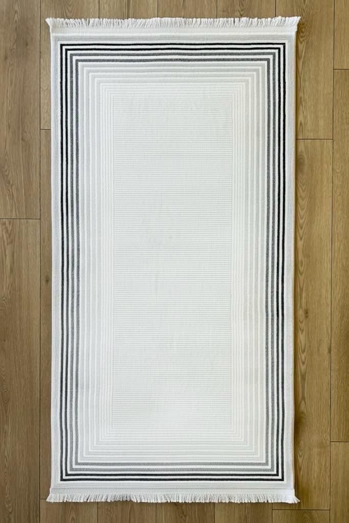 Sultan Venice Grey Antrasit Bordürlü SF214