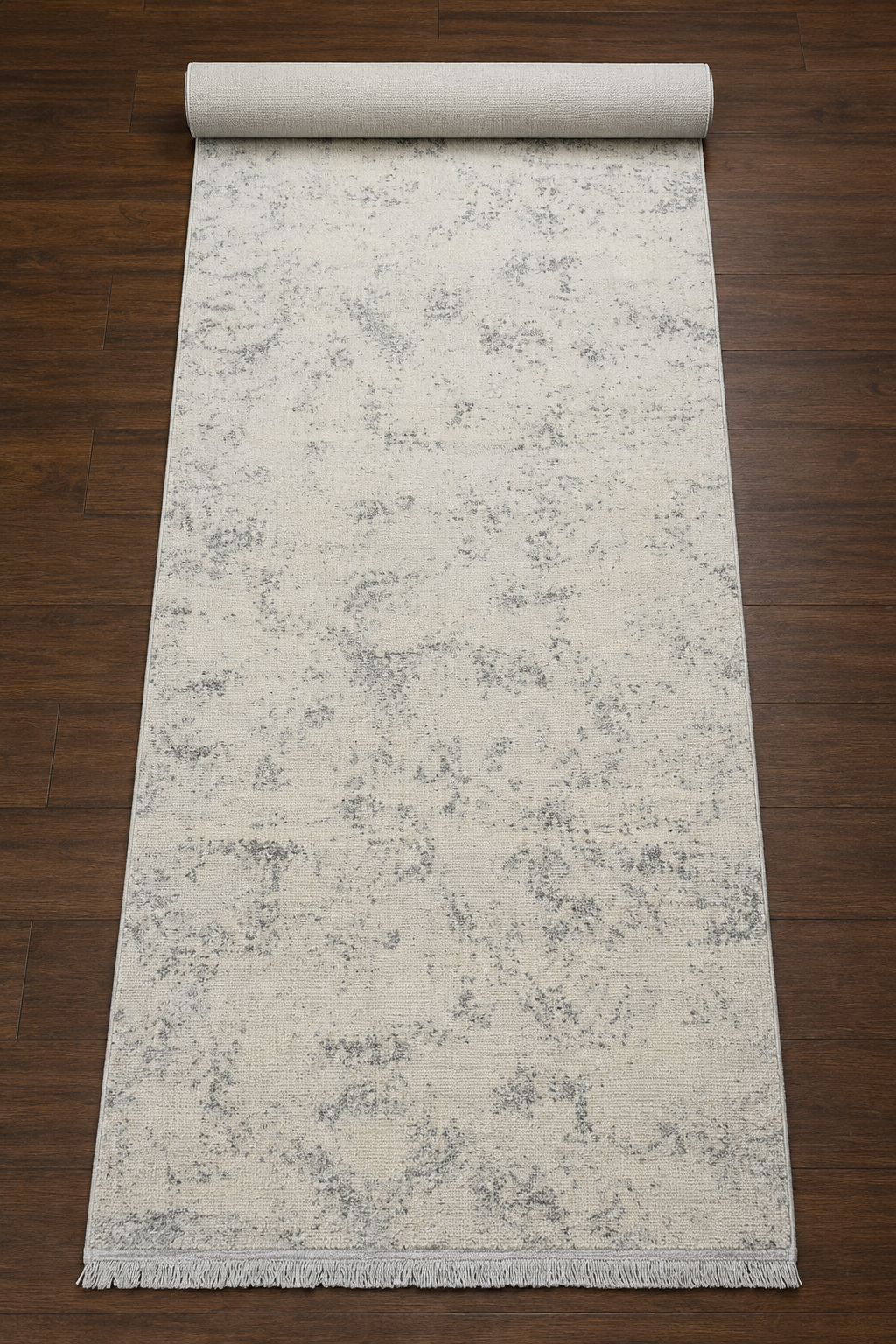 Sultan Zen Mermer Desen Krem Modern Akrilik Makine Dokuma Salon Halısı - 6416