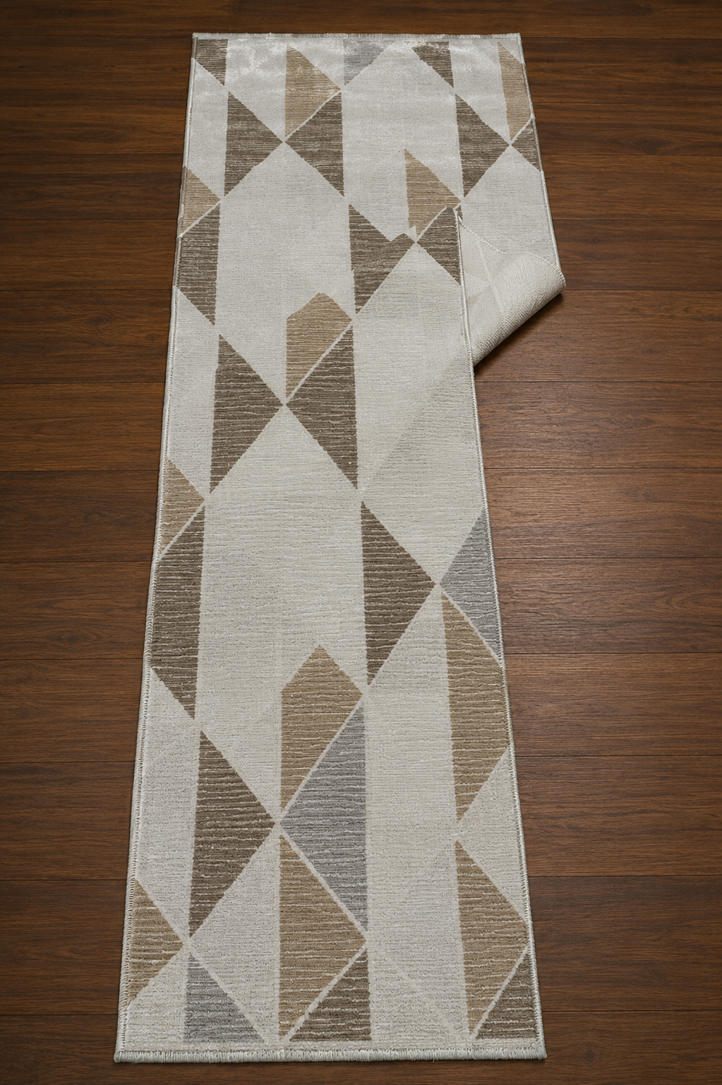 Sultan Zen Modern Desen Krem Modern Akrilik Makine Dokuma Salon Halısı - 6609