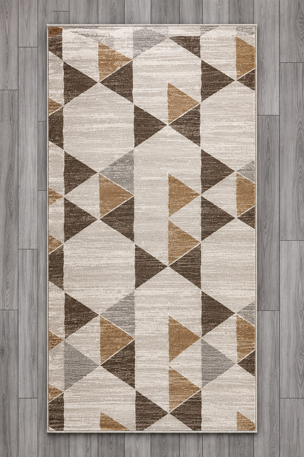 Sultan Zen Modern Desen Krem Modern Akrilik Makine Dokuma Salon Halısı - 6609