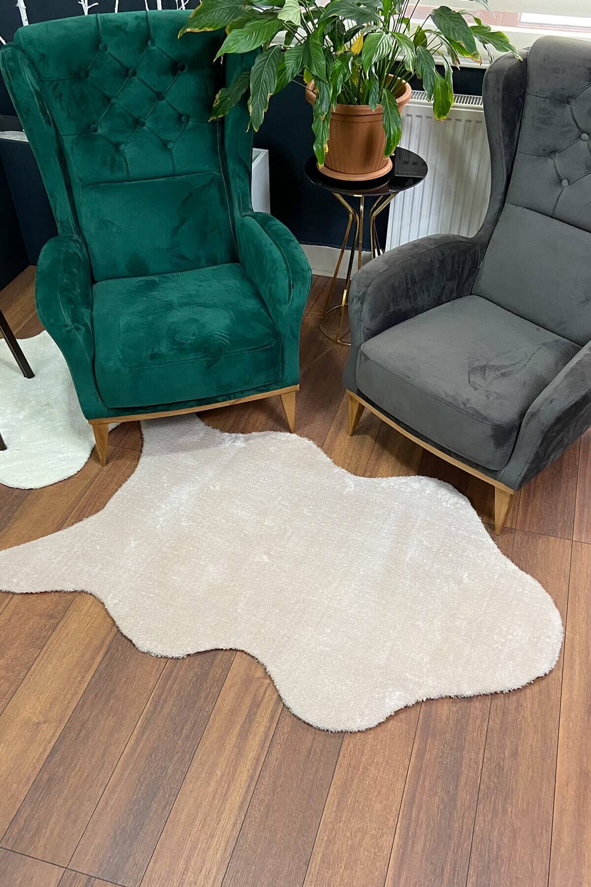 Sütlü Kahve Post Peluş Halı