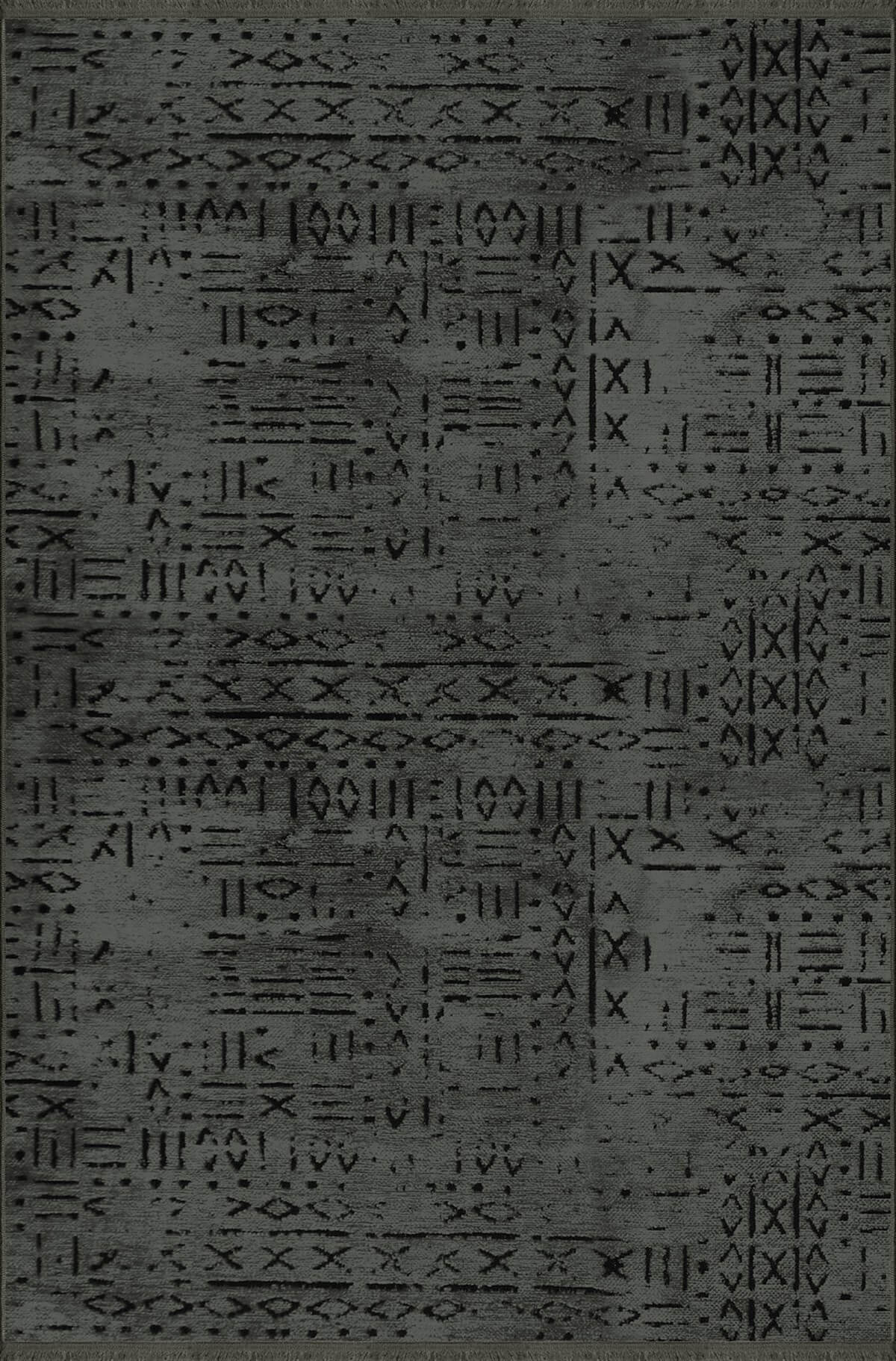 Vadi Şönil Antasit Rengi Modern Makine Dokuma Halı-8016