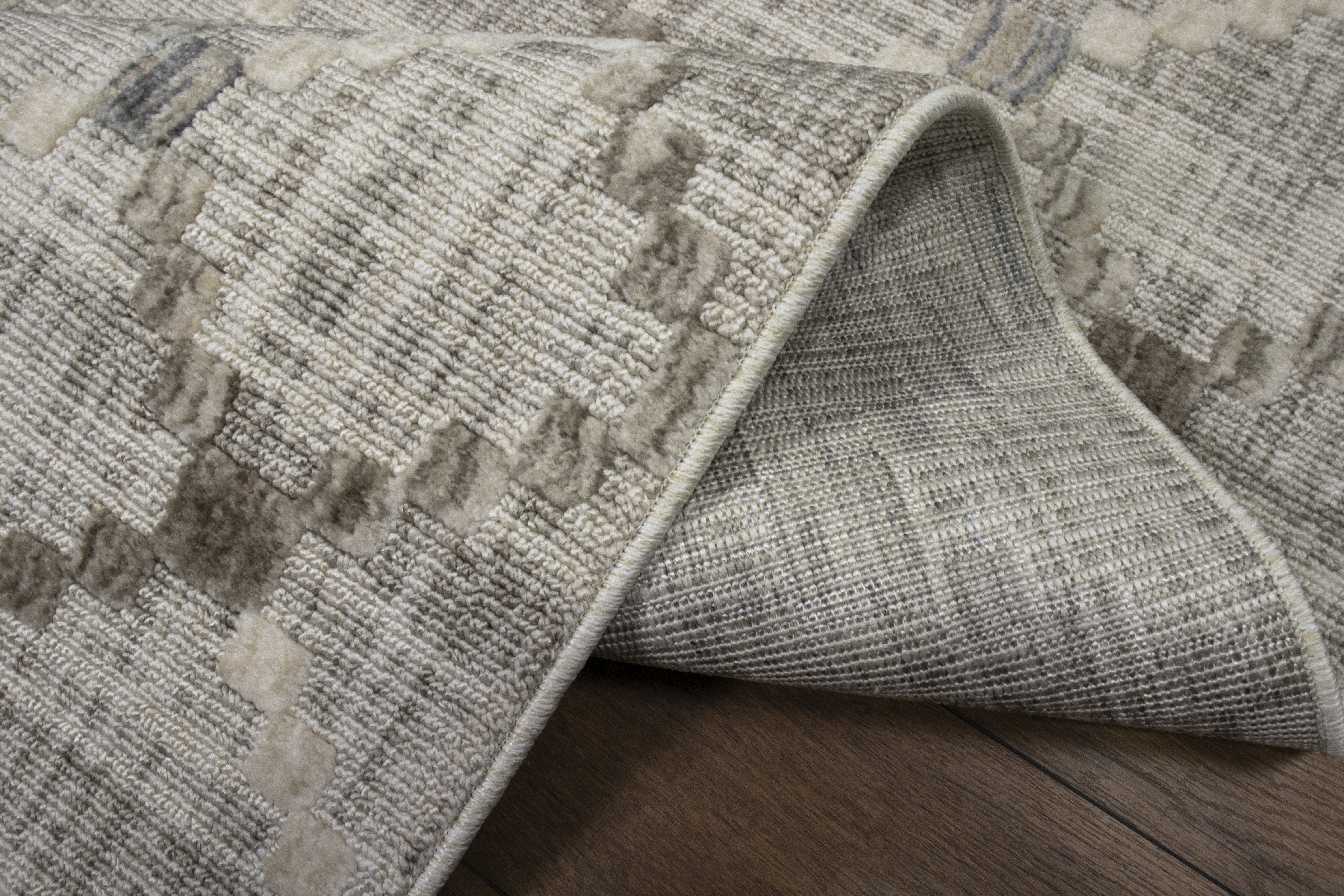 Yonca Seri İskandinav Piramit Desenli Makine Dokuma Taban Modern Salon Halısı 3090 | Sultan Halı