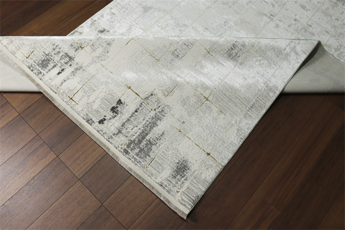 AGAH KF413 GRİ DİKDÖRTGEN DESEN