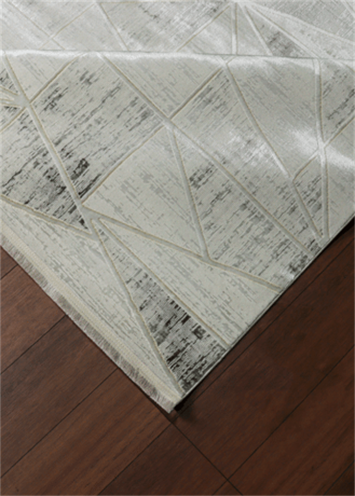 AGAH KF456 GRİ ÜÇGEN DESEN