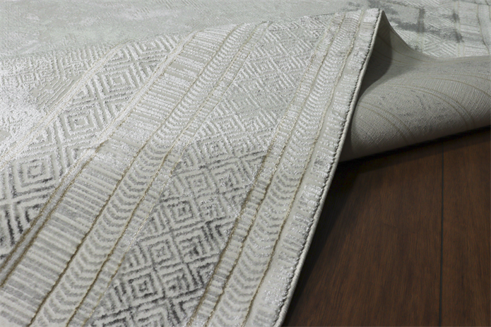 AGAH KF470 GRİ (ETNİK BORDÜRLÜ)