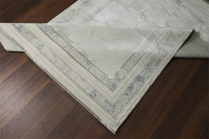AGAH KF470 GRİ-MAVİ (ETNİK BORDÜRLÜ)