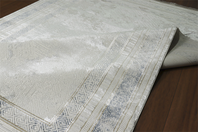 AGAH KF470 GRİ-MAVİ (ETNİK BORDÜRLÜ)