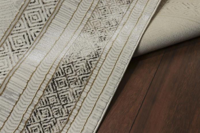 AGAH KF470 KREM-CAMEL (ETNİK BORDÜRLÜ)