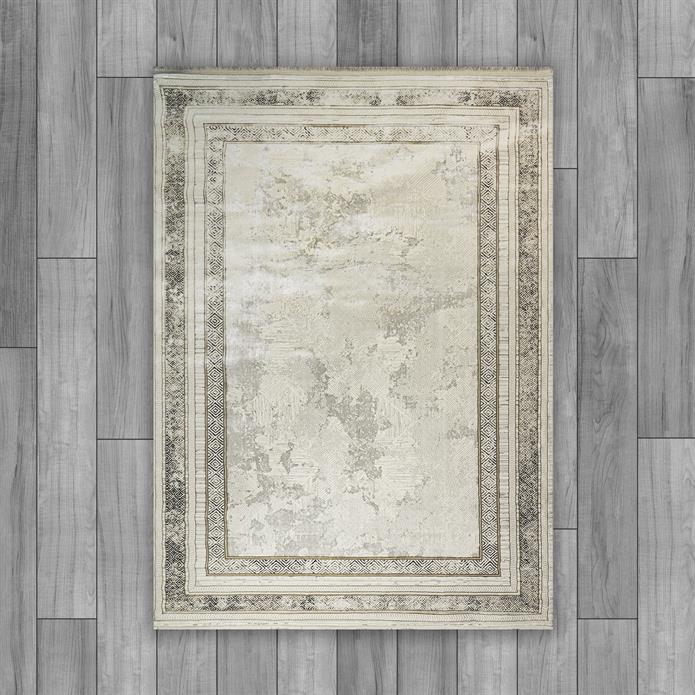 AGAH KF470 KREM-CAMEL (ETNİK BORDÜRLÜ)