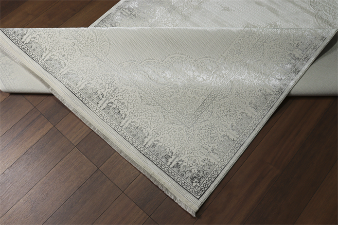 AGAH KF505 GRİ (DESENLİ KENAR)