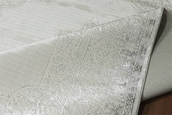 AGAH KF505 GRİ (DESENLİ KENAR)