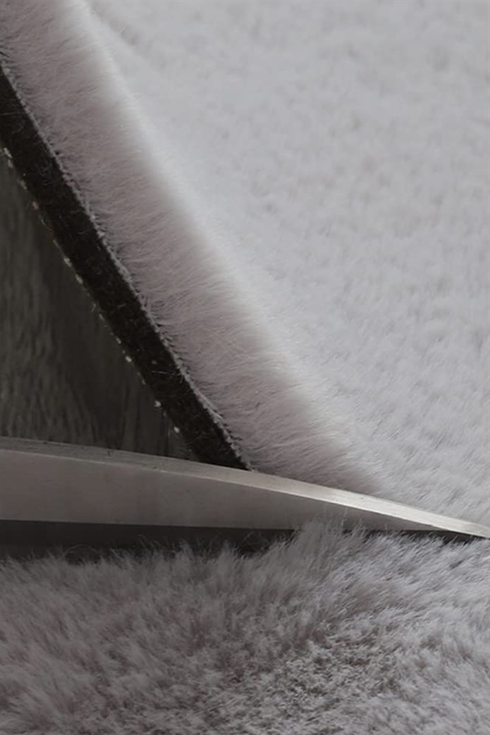 Antrasit Ayıcık Şekilli Peluş Halı