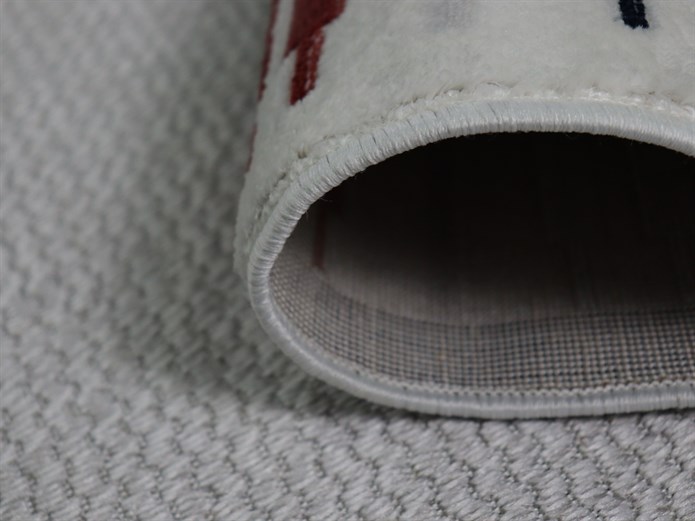 ARMA Serisi Multi Renkli Müzik Desenli Dekoratif Halı | MC 434