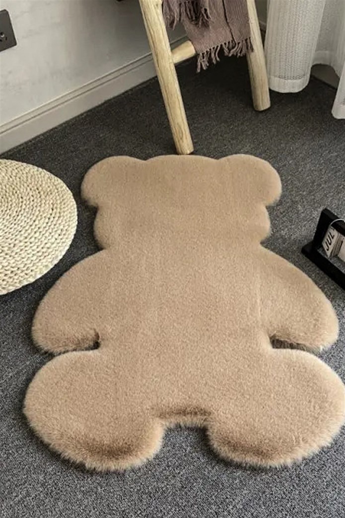 Vizon Ayıcık Şekilli Peluş Halı