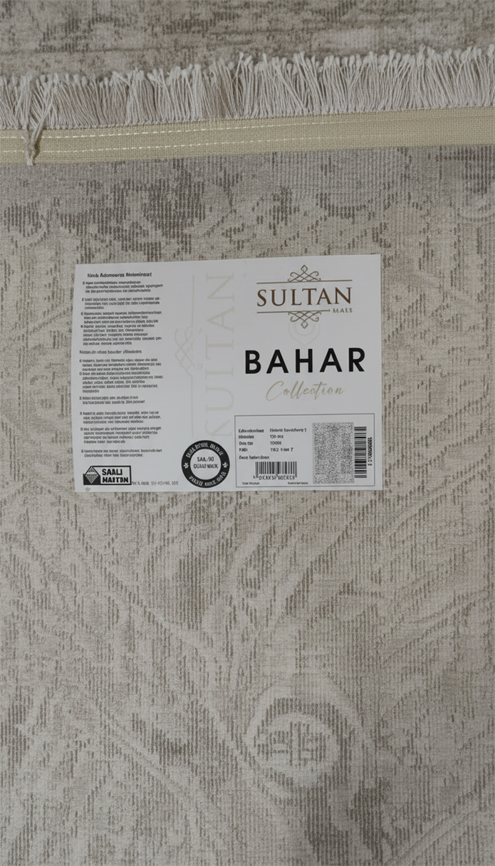 BAHAR Serisi Gri Yumuşak Geçişli Modern Desenli Halı | BT373