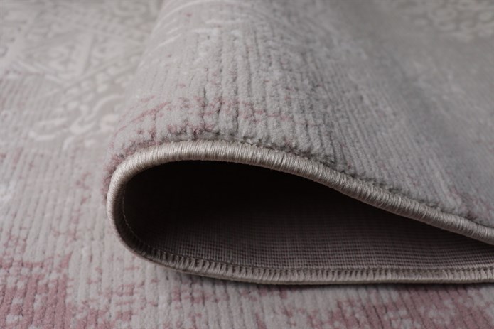 BAHAR Serisi Krem Pembe Yumuşak Geçişli Modern Desenli Halı | BT370