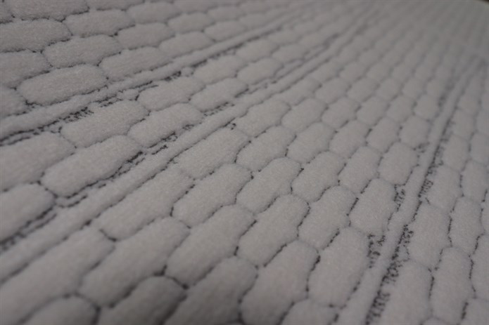 BAHAR Serisi Krem Yumuşak Geçişli Modern Desenli Halı | BT360