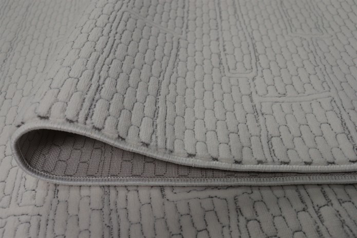 BAHAR Serisi Krem Yumuşak Geçişli Modern Desenli Halı | BT360